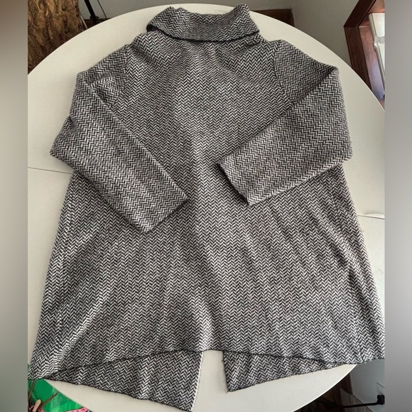 MAX STUDIO WOMAN | wool blend long cardigan sweater. Size: 3XL - Picture 7 of 11